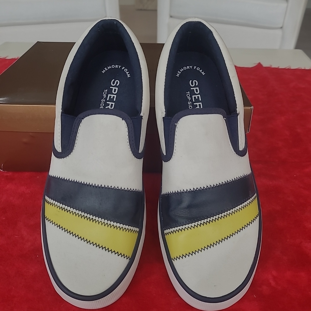 Men's Sperry Topsider Sneaker Casual Shoes Size 7